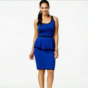 Thalia Sodi Peplum Sweater Dress